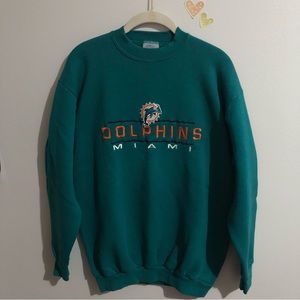 Logo 7 Miami Dolphins Sweatshirt | Size Medium